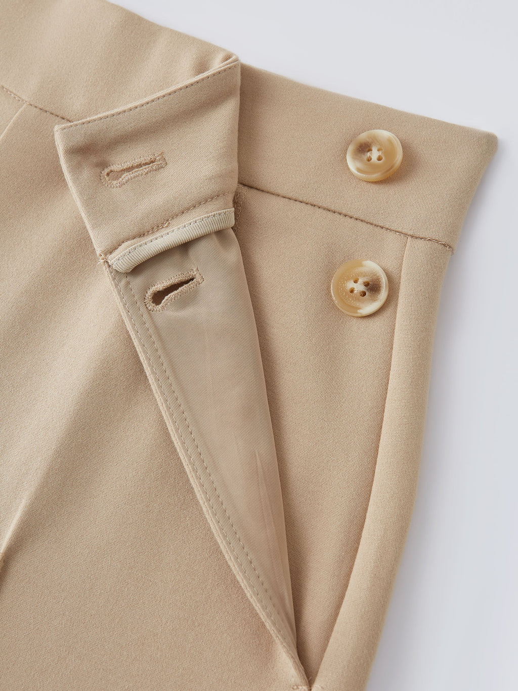 4-Way Stretch A-Line Wide Leg Pull-on Work Pants with Pockets