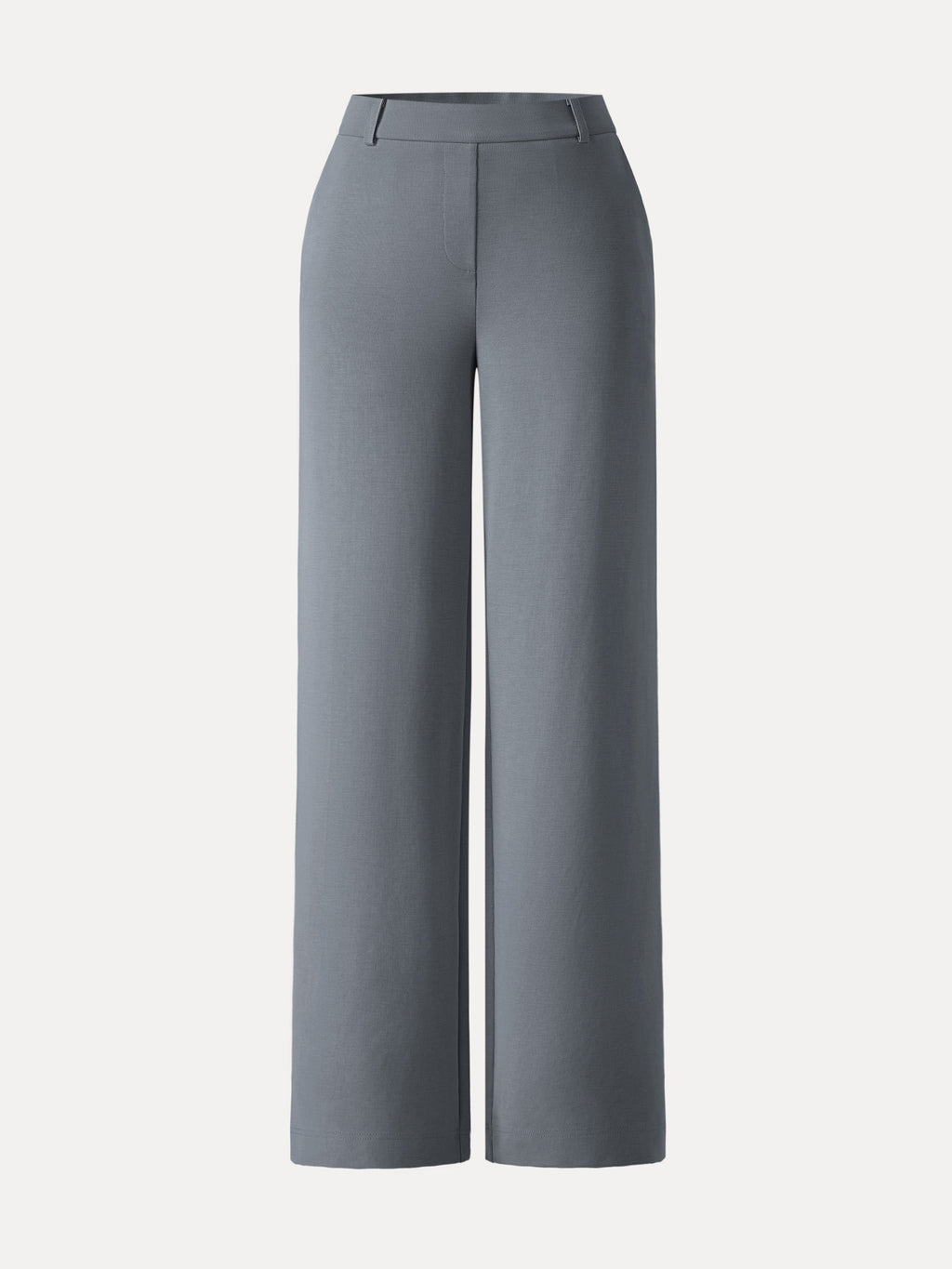 Sandwashed Lyocell Drapey Mid Rise Wide Leg Pull-on Pants