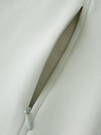 Stretch Cotton Blend Slimming High Rise Wide Leg Pants
