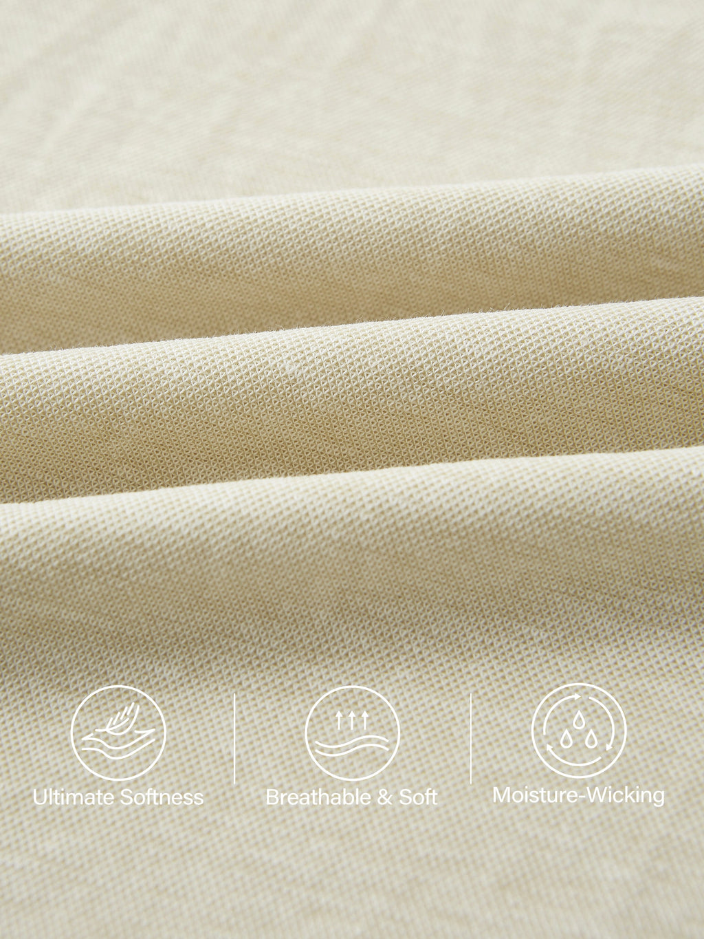 Wrinkle-resistant Cotton-linen Mid Rise Straight Leg Pant