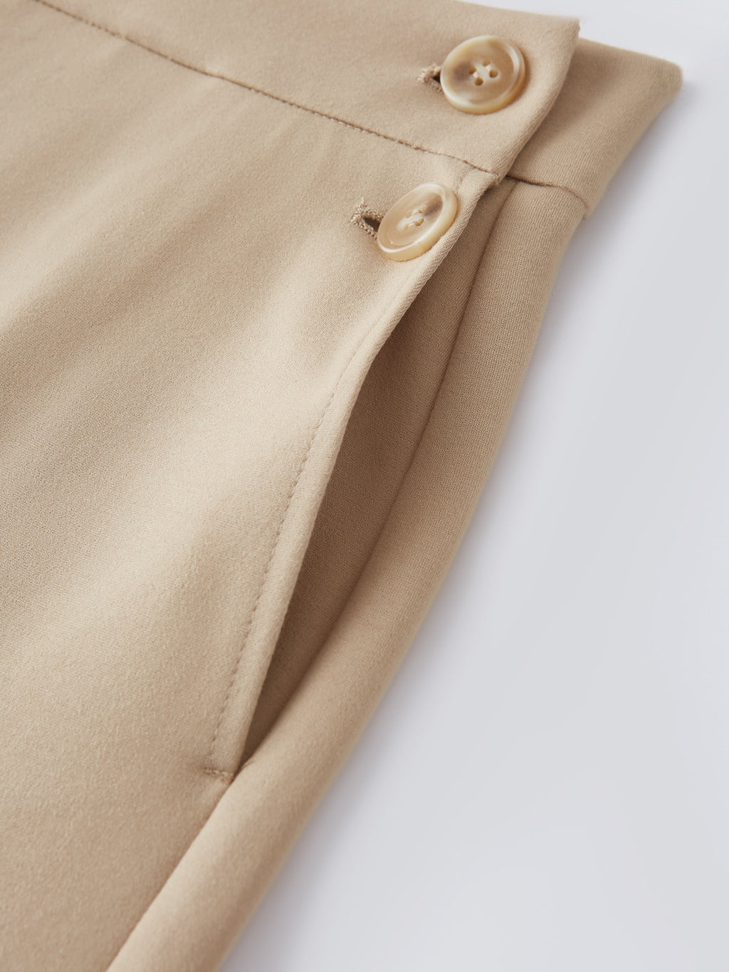 4-Way Stretch A-Line Wide Leg Pull-on Work Pants with Pockets