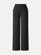 Sandwashed Lyocell Drapey Mid Rise Wide Leg Pull-on Pants