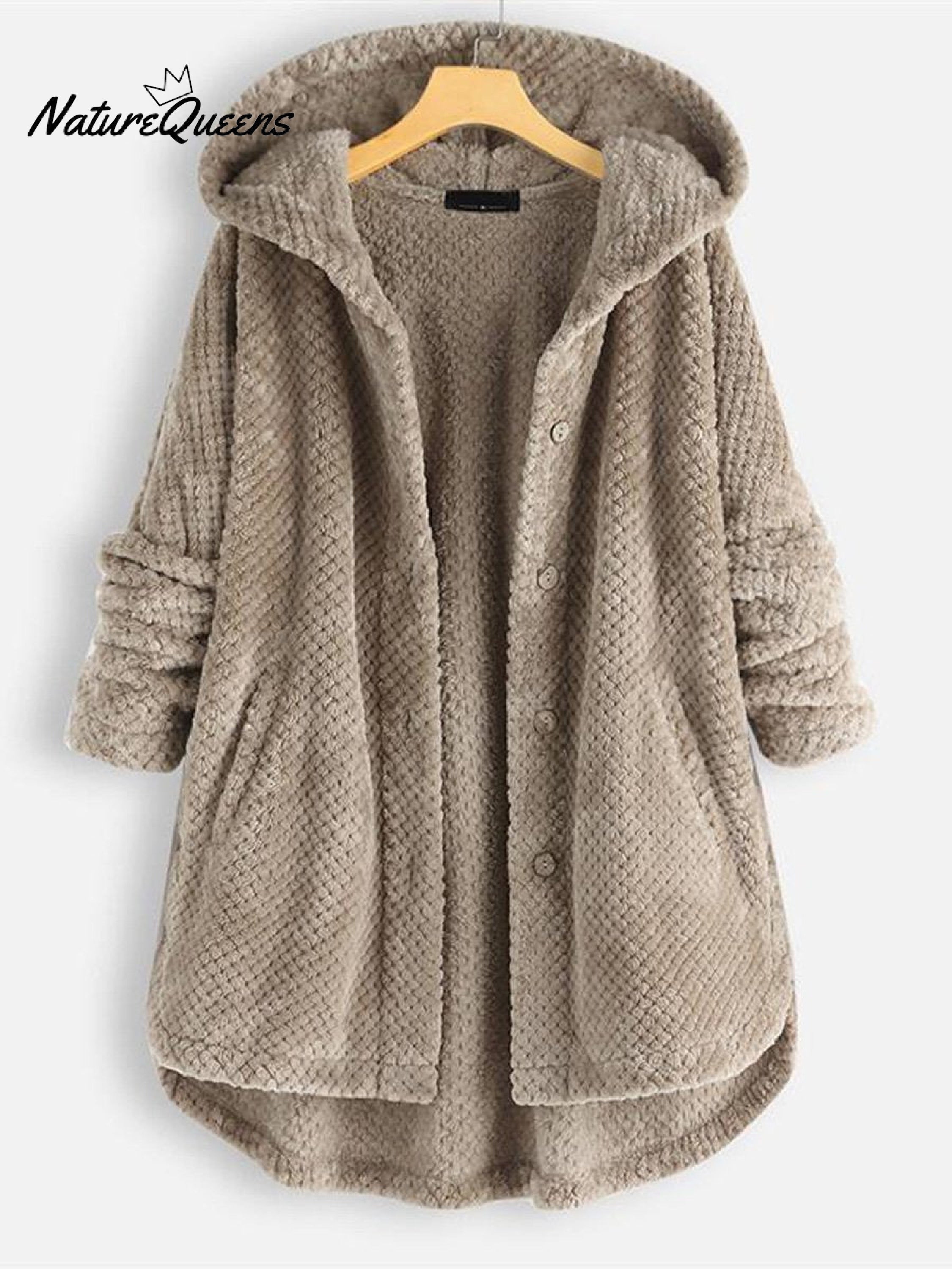 Women's Winter Hooded Velvet Jacket